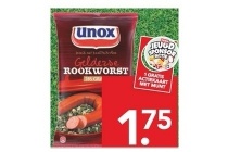 unox rookworst 275 285 gram