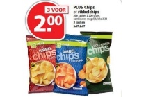 plus chips of ribbelchips