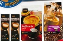 coop koffie of espressobonen koffiepads of koffie of espressocups