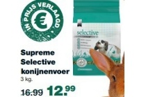 supreme selective konijnenvoer