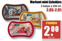 markant mini ijsbakjes