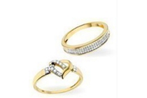 gouden ringen met diamant van lucardi