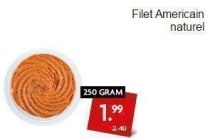 filet americain naturel