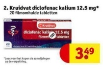 kruidvat diclofenac kalium 12 5 mg