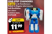 transformers one step changers