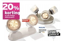 alle philips opbouwspots
