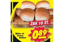 witte of tarwe bollen