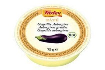 tartex pate gegrilde aubergines