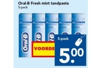 oral b fresh mint tandpasta
