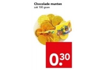 chocolade munten