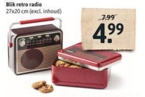 blik retro radio