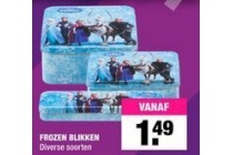 frozen blikken