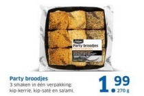 party broodjes