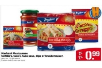 markant mexicaanse tortilla s taco s taco saus dips of kruidenmixen