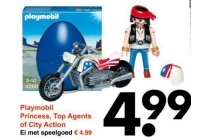 playmobil princess top agents of city action