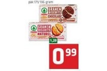 spar granenbiscuit