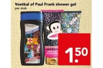 voetbal of paul frank shower gel