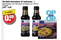 perfekt boemboe of woksaus