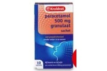 kruidvat paracetamol 500 mg granulaat
