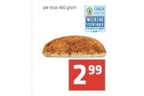 spar halve speculaas kruimelvlaai