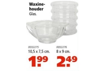 waxinehouder glas