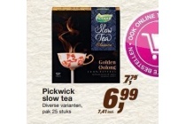 pickwick slow tea
