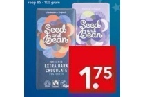 seed and bean chocolade