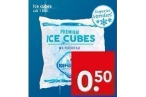 ice cubes