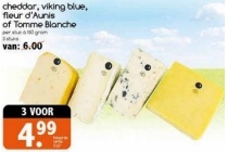cheddar viking blue fleur d aunis of tomme blanche
