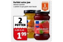 diverse soorten perfekt extra jam