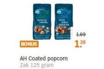 ah coated popcorn