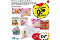 knutselen met je disneyvriendjes