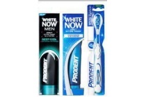 prodent white tandpasta en tandenborstels