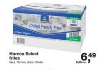 horeca select chilled french fries
