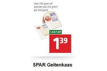 spar geitenkaas