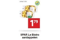 spar le bistro aardappelen