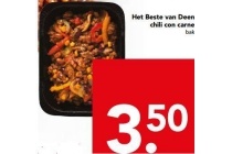 het beste van deen chili con carne