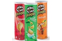 pringles chips alle soorten krimp 3 x 165 gram en euro 3 00