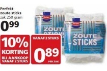 perfekt zoute sticks