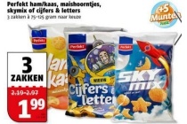 perfekt ham kaas maishoortjes skymix of cijfers en amp letters