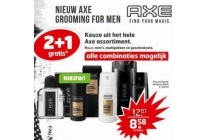axe grooming for men