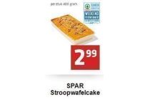 spar stroopwafelcake