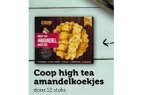 coop high tea amandelkoekjes