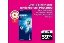 oral b elektrische tandenborstel pro 2000