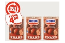 unox knaks