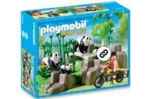 playmobile pandalife in bamboebos 5414