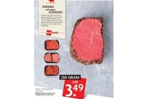 ons thuismerk steaks