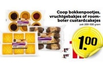 coop bokkenpootjes vruchtgebakjes of roomboter custardcakejes