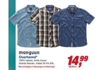 manguun overhemd