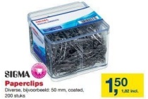 sigma paperclips